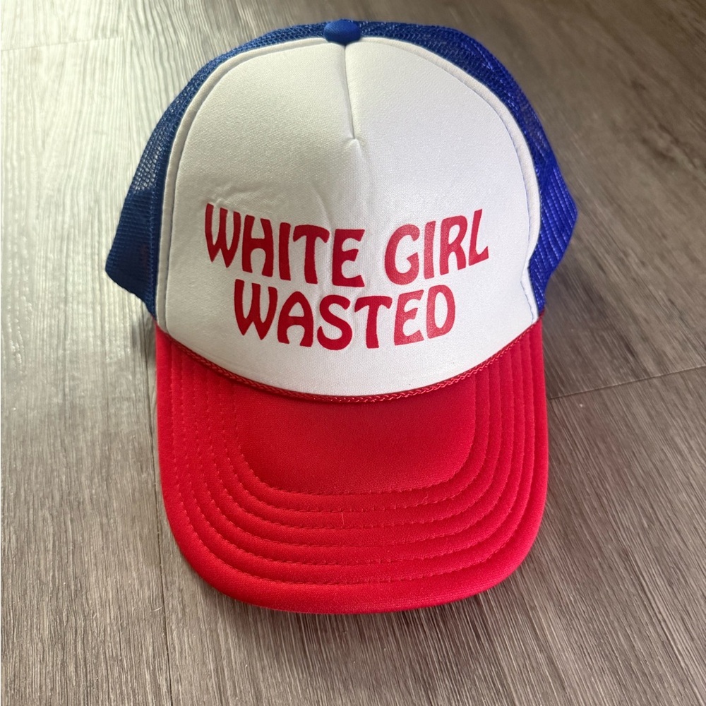 OTTO Red and Blue Mesh Cap